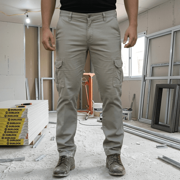 Pantalón Cargo de Gabardina Reforzada - Image 2