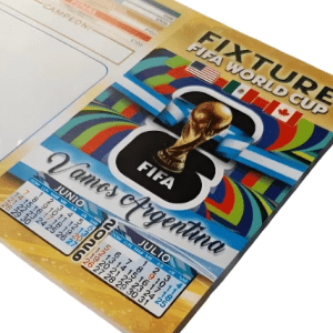 Fixture Mundial Futbol 2026 - CON TU LOGO