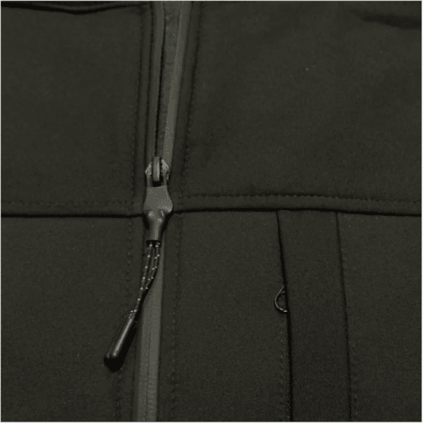 Campera de Softshell Premium (Tipo Neoprene) Negra - Image 7